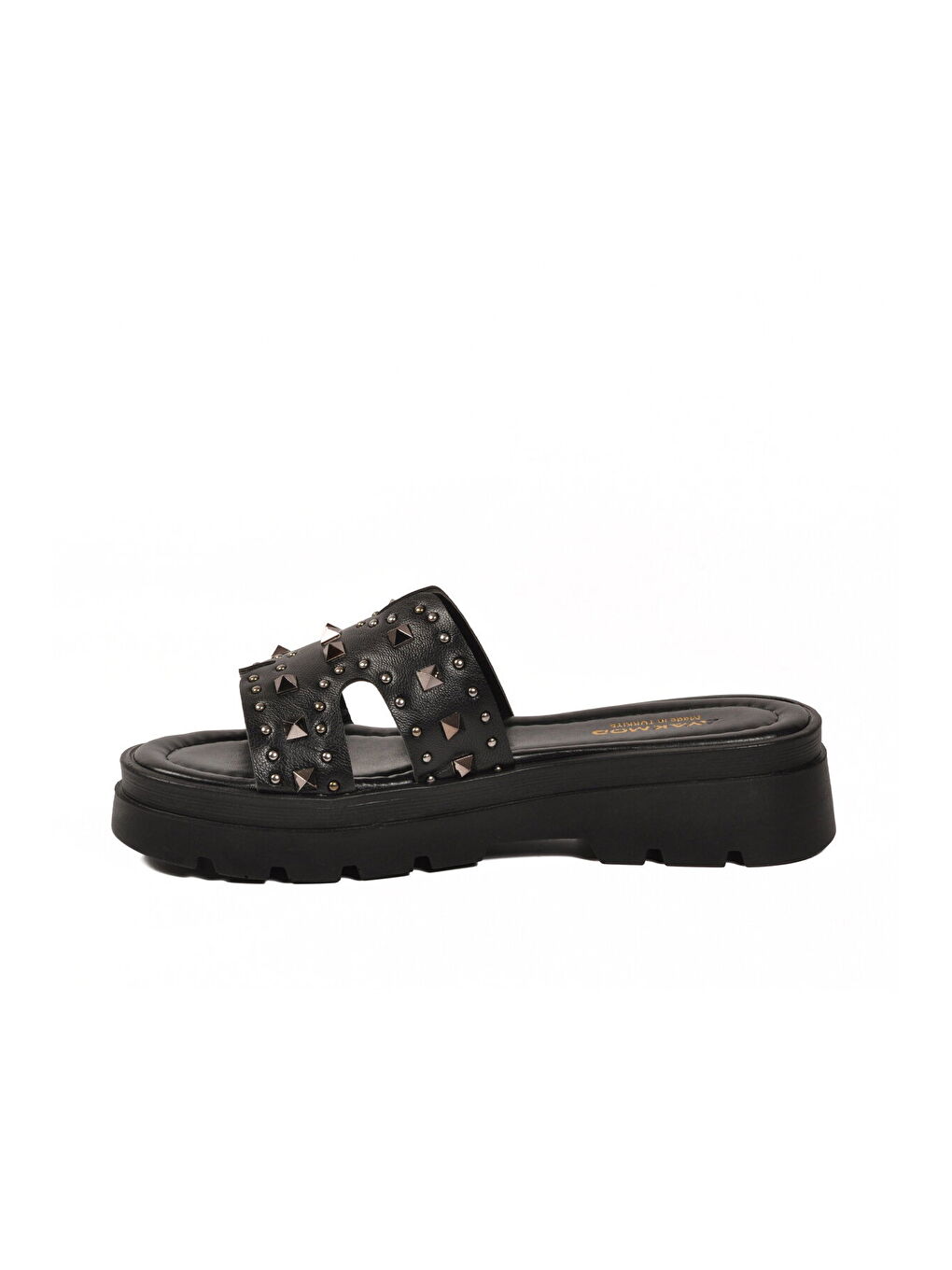 Siyah Hafif Kalın Taban Kadın Terlik 35350 Z-3