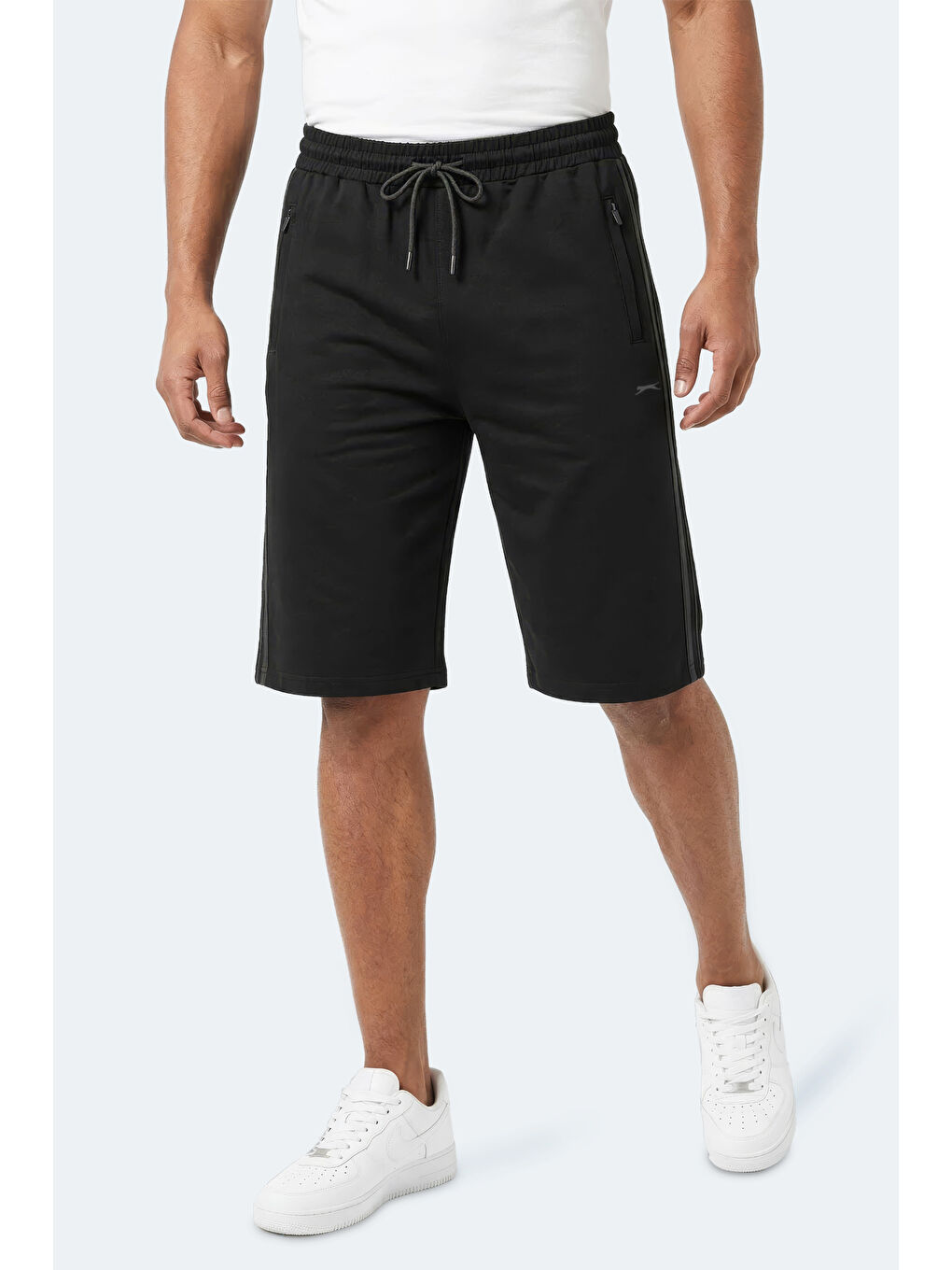 NEYRA Erkek Siyah Şort-5