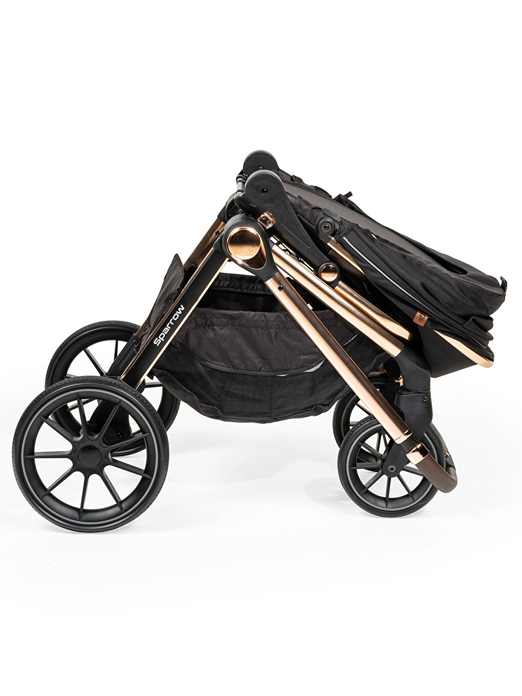 Sparrow Travel Sistem Bebek Arabası Kahverengi-2