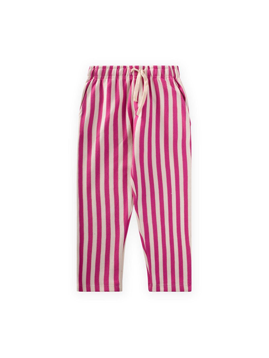 Çizgili Eşofman 3-12 Yaş Fuşya