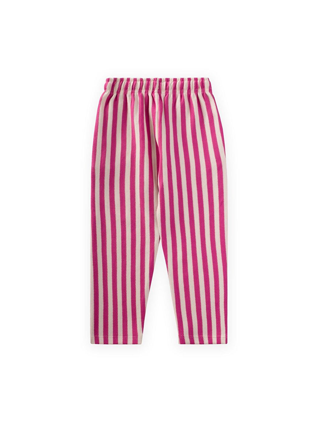 Çizgili Eşofman 3-12 Yaş Fuşya-1