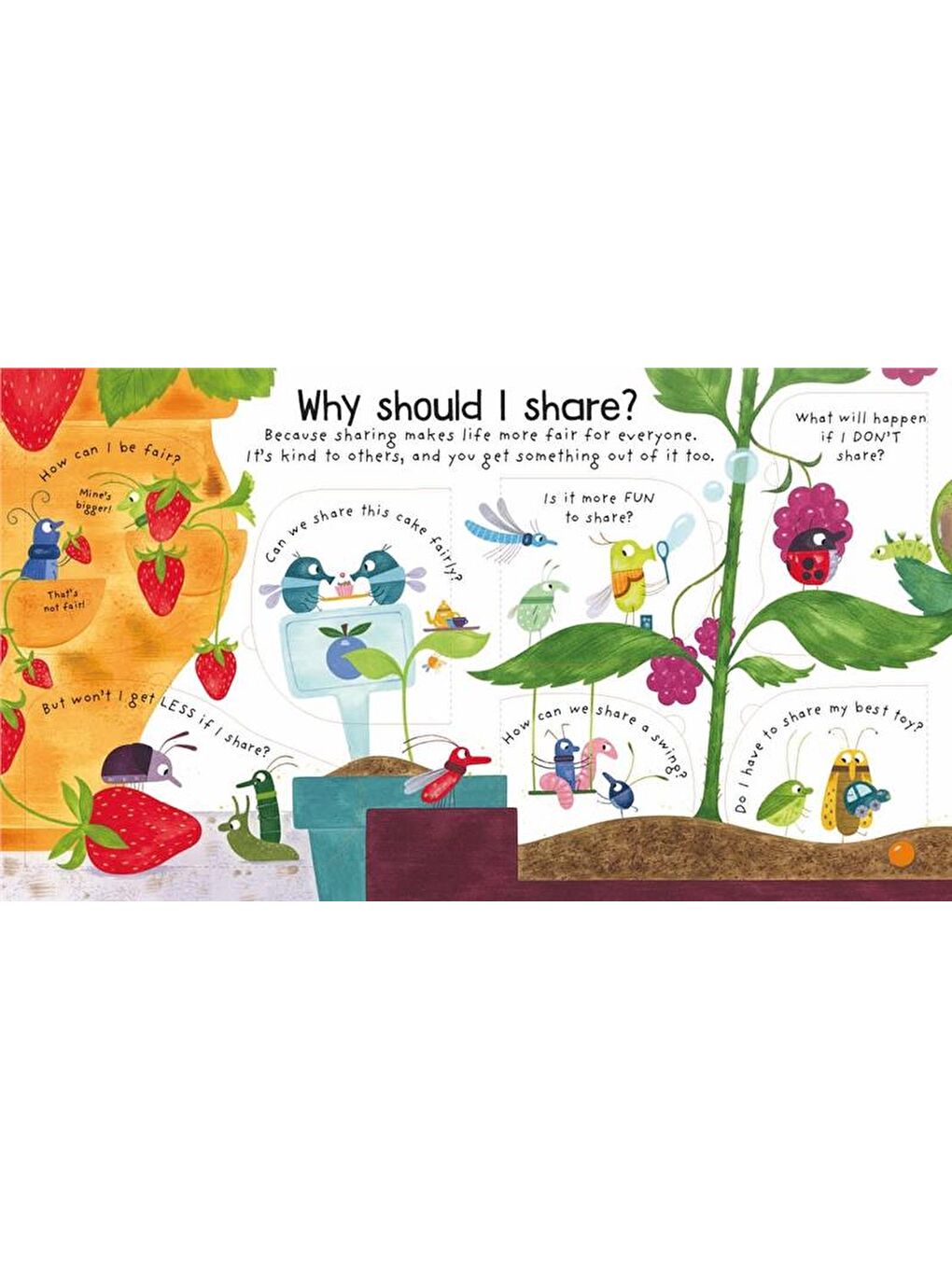 Usborne First Questions and Answers: Why should I share? - 1