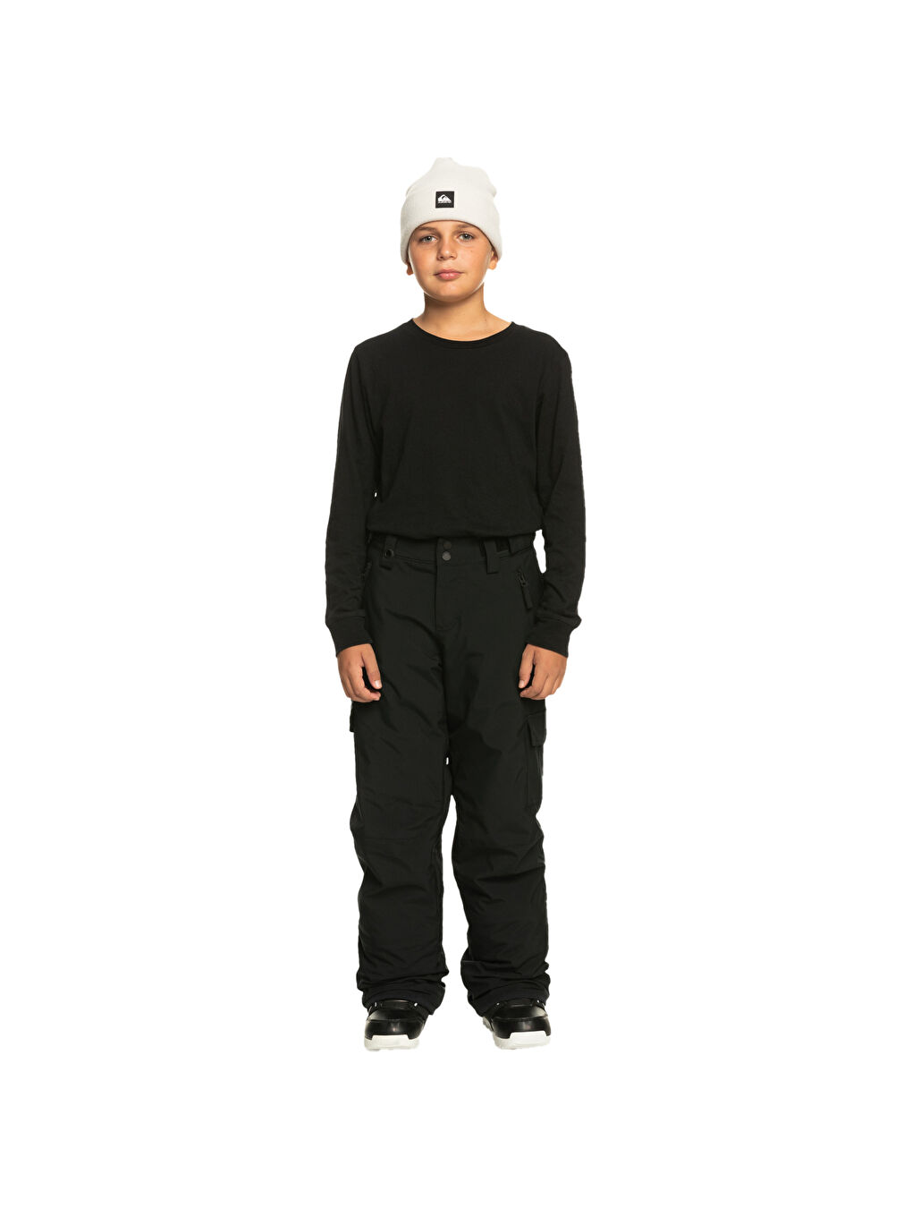 Porter Youth Pt Erkek Çocuk Siyah Snowboard Pantolonu-1