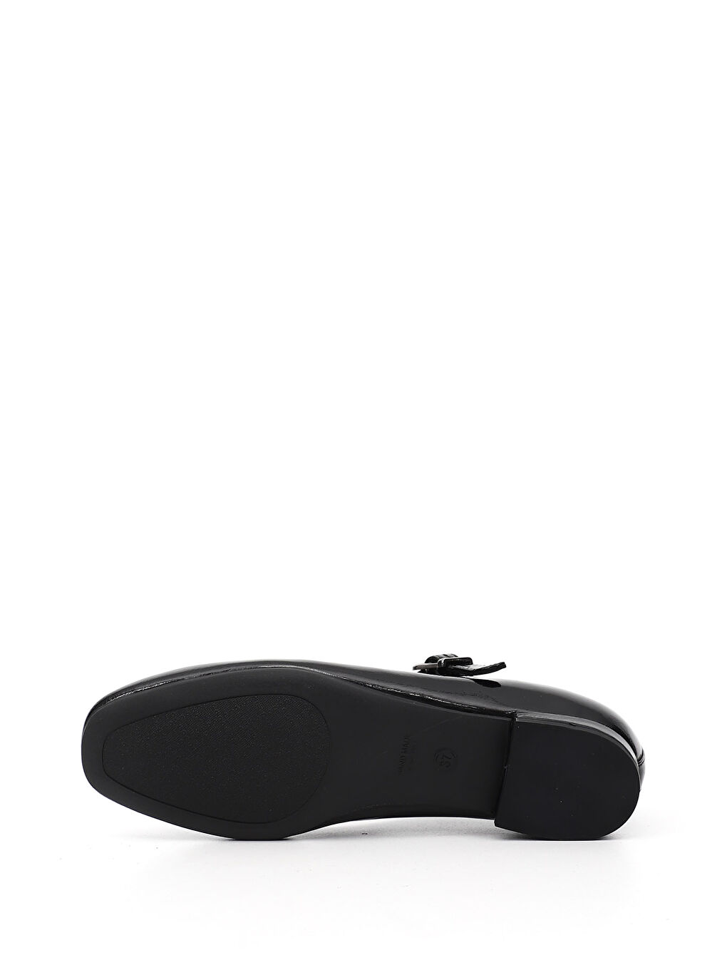 Siyah Kadın SİYAH Hakiki Deri Babet-3