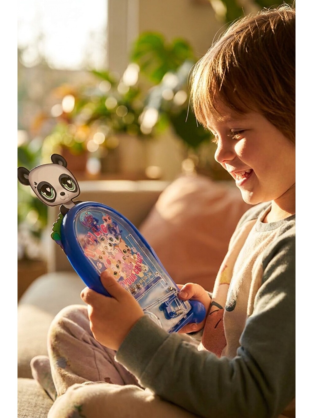 Pinball Oyunu Littlest Pet Shop Nostaljik Retro Eğitici El Oyunu Pilsiz 2+ Yaş Çocuk Oyuncak-2