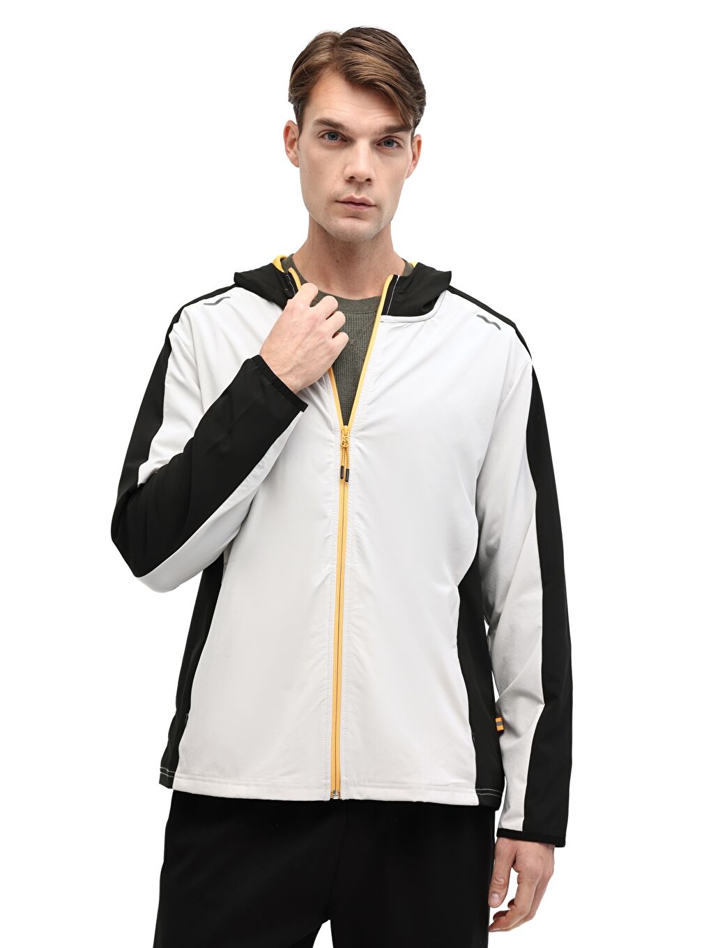 Gri ML TULINE 18PK-91 5PR GRI Erkek Eşofman Üstü