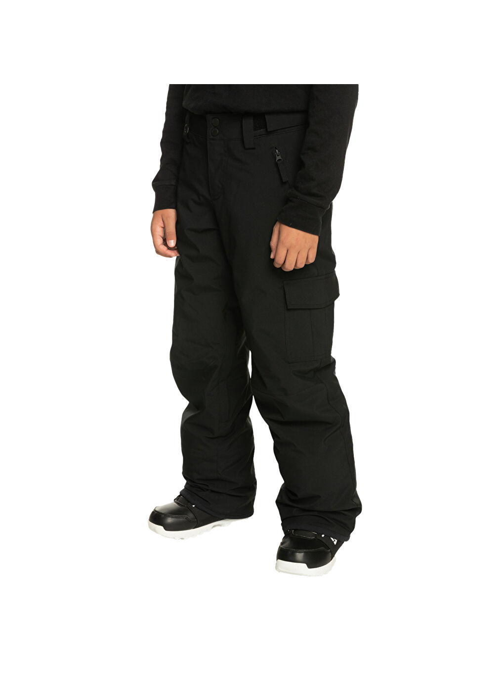 Porter Youth Pt Erkek Çocuk Siyah Snowboard Pantolonu-3