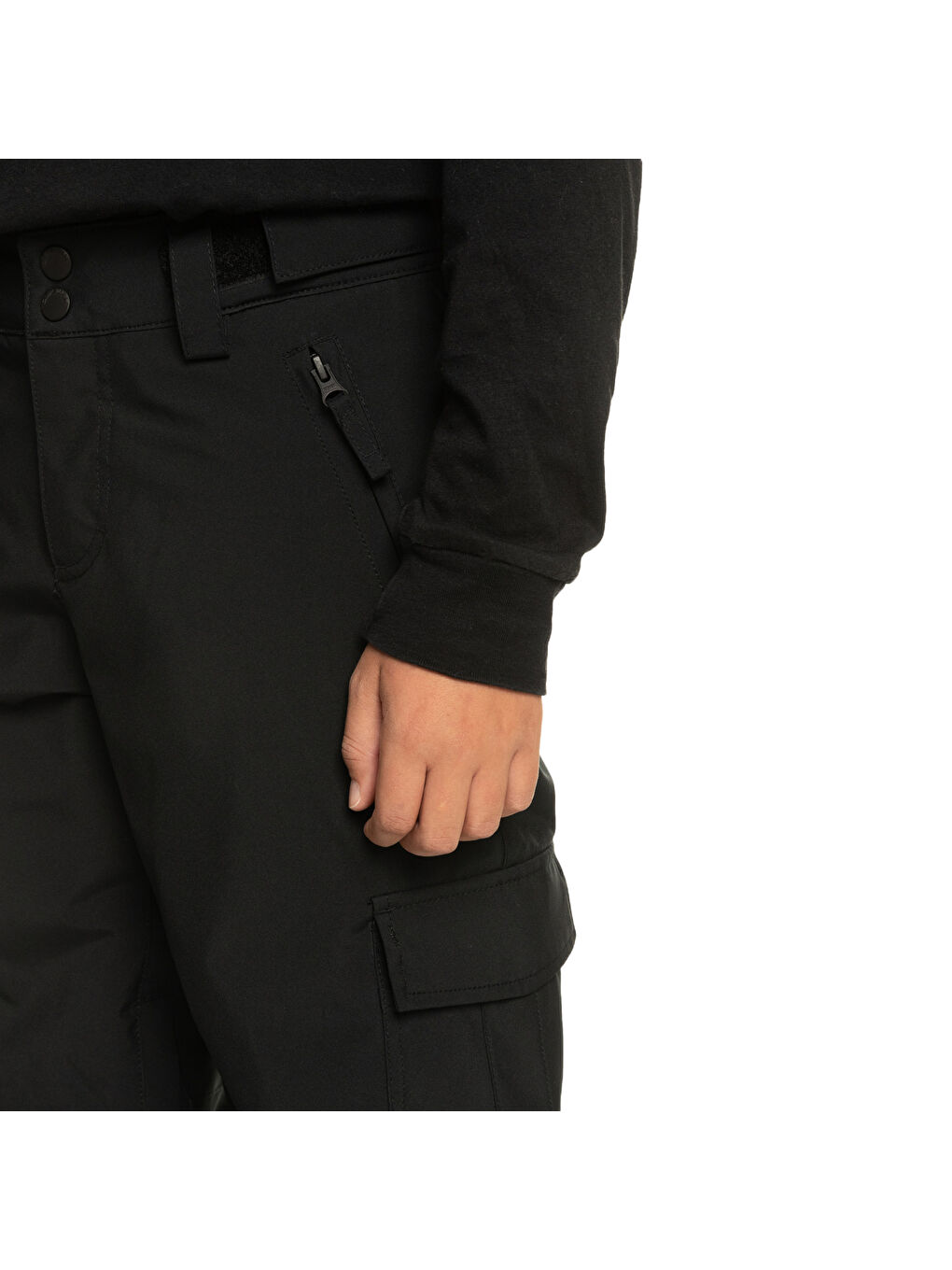 Porter Youth Pt Erkek Çocuk Siyah Snowboard Pantolonu-4