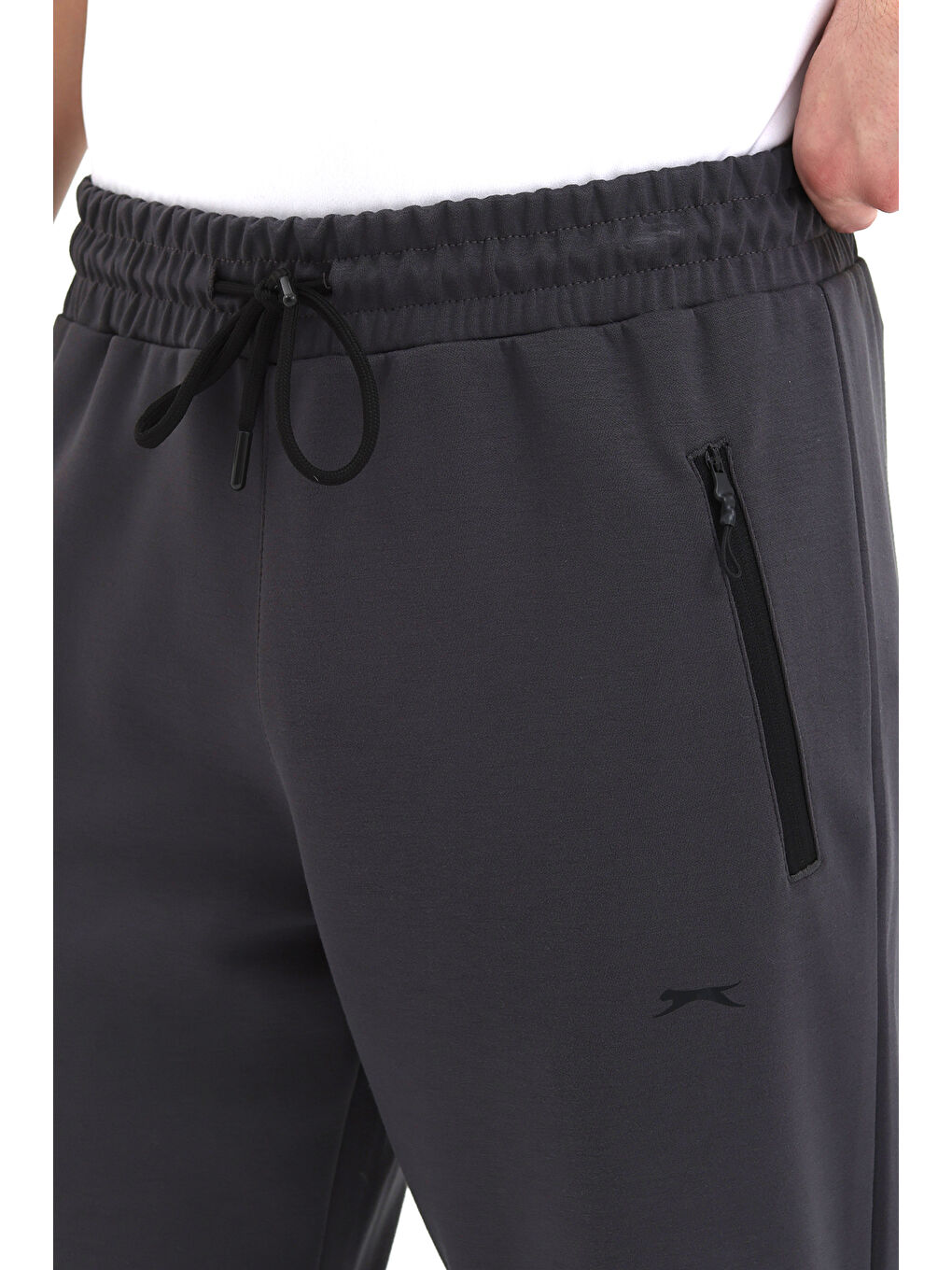 KINGSTOR I Erkek Fermuar Cepli Antrasit Eşofman Altı-2