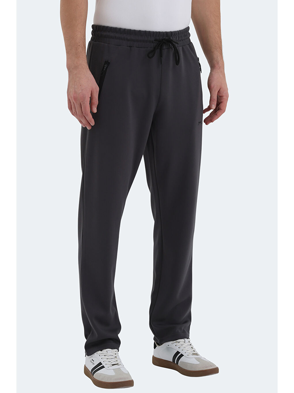 KINGSTOR I Erkek Fermuar Cepli Antrasit Eşofman Altı-4