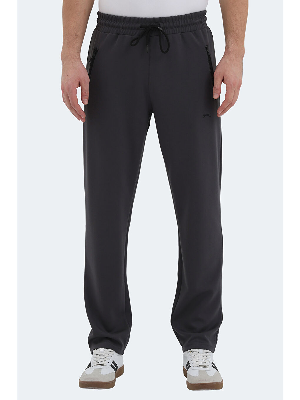 KINGSTOR I Erkek Fermuar Cepli Antrasit Eşofman Altı-5