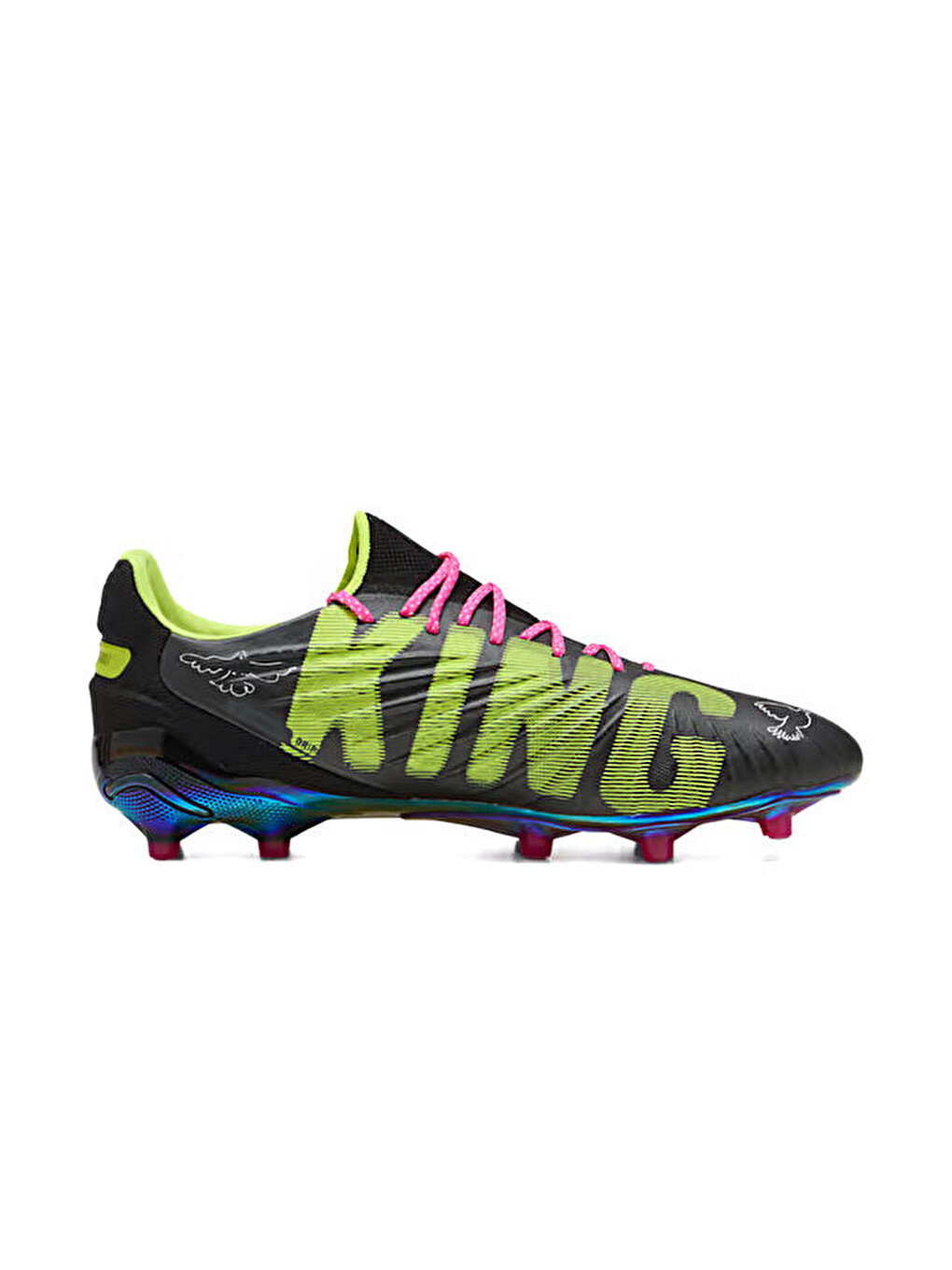 King Ultimate X Kidsuper Fg/ag Erkek Çoklu Çim Zemin Kramponu 10843701 Siyah-1