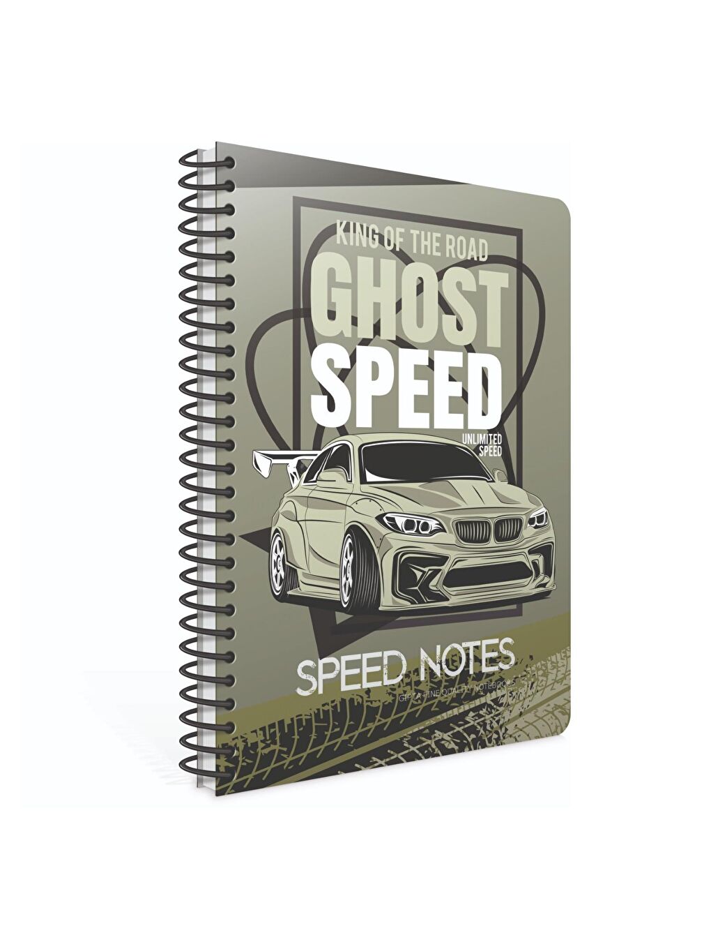 Gıpta Speed Karton Kapak Spiralli Not Defteri A6 48 Yaprak Çizgili (5681) - 2