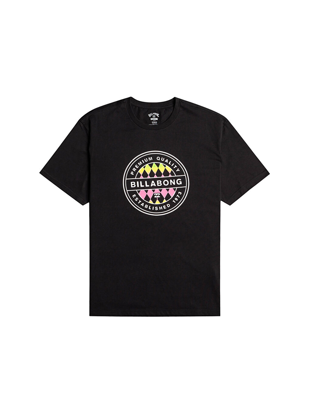 Rotor Fill Ss Erkek Siyah Tişört