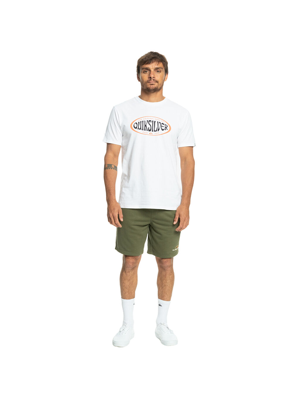 Haki Local Surf Otlr Erkek Yeşil Şort-5