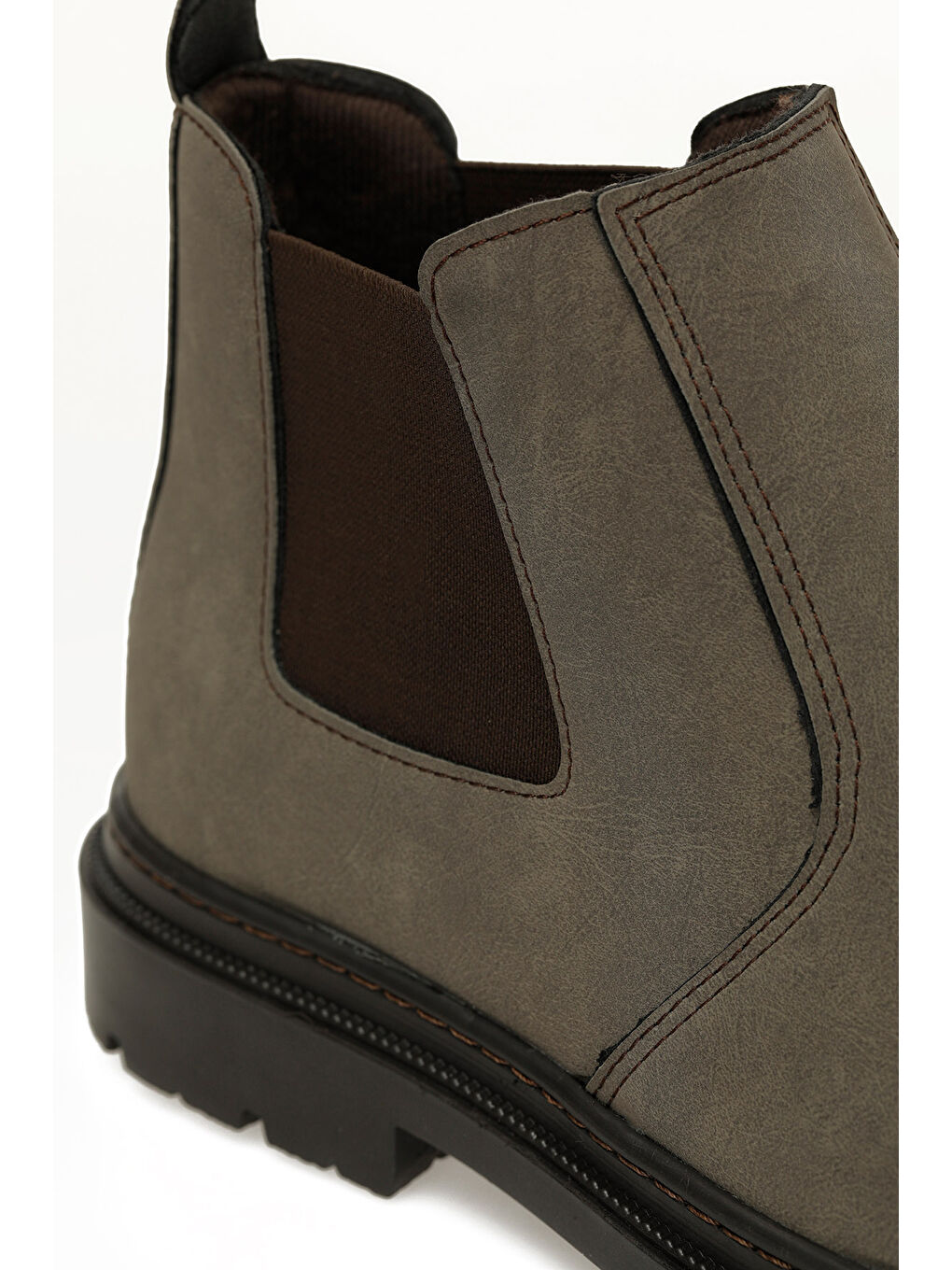 Bej 358024.M P 5PR Vizon Erkek Klasik Bot-6