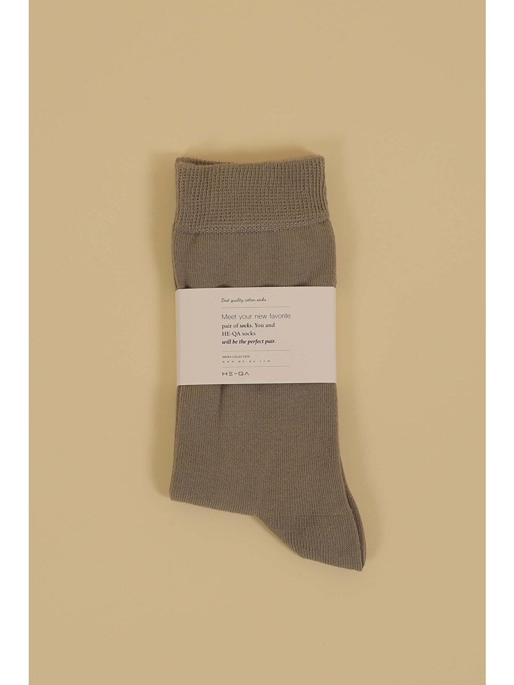 Yeşil Düz Soket Çorap Adaçayı