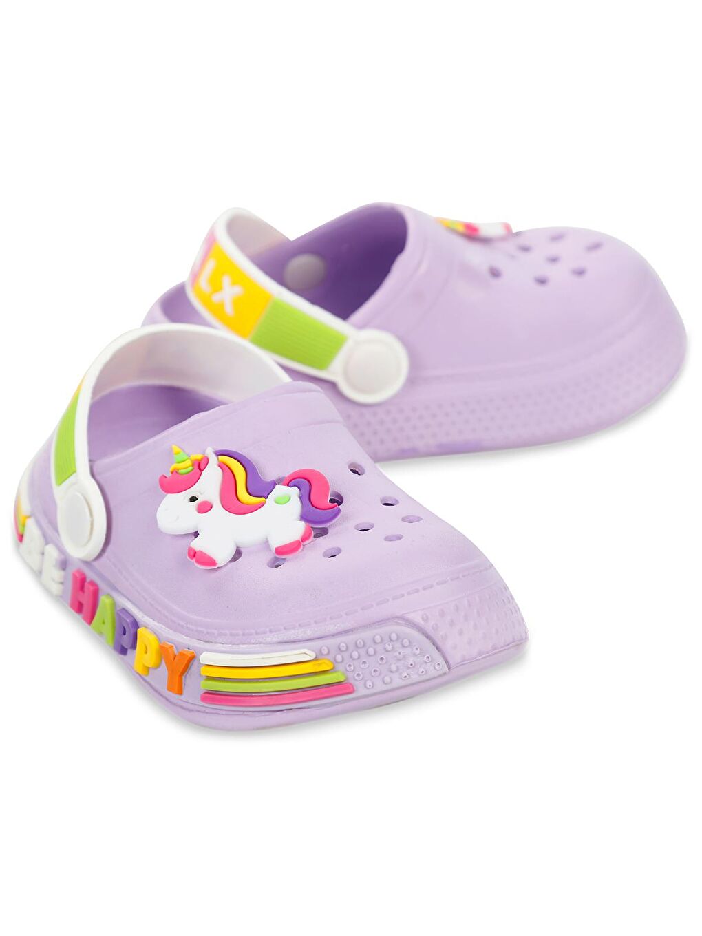 Girls Kız Çocuk Terlik 22-27 Numara Mor