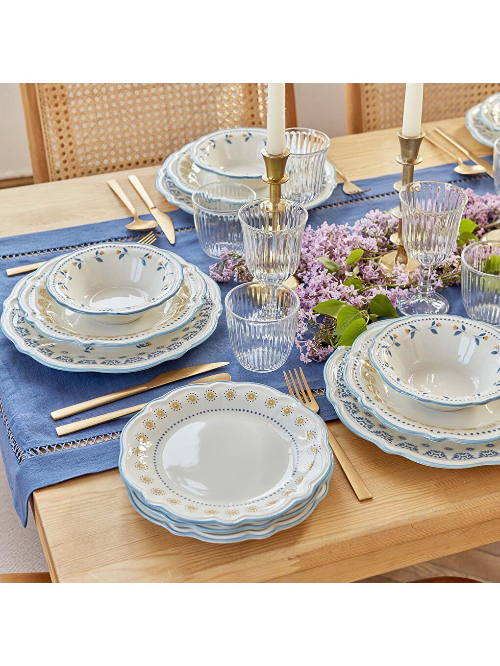 Renksiz Line Kadeh 2'li Naturel (240 cc)-3