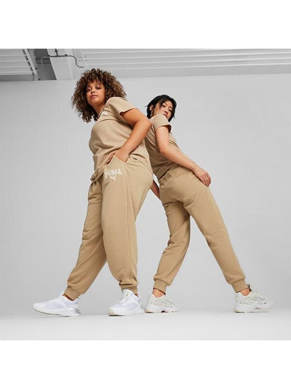 Squad Kadın Kahverengi Eşofman Altı-4