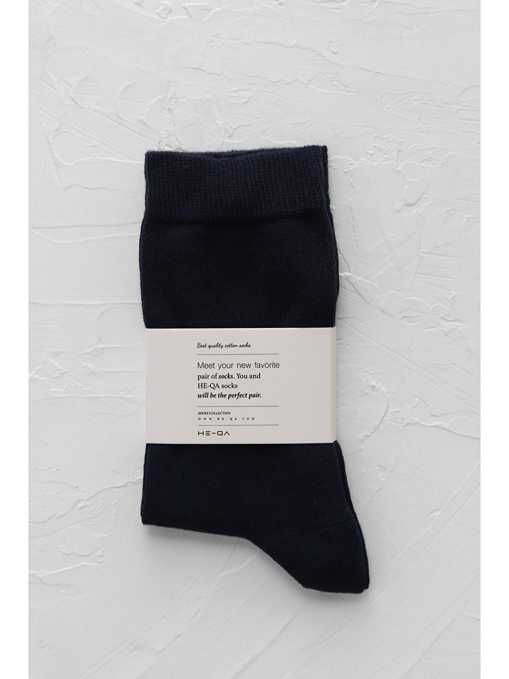 Düz Soket Çorap Lacivert