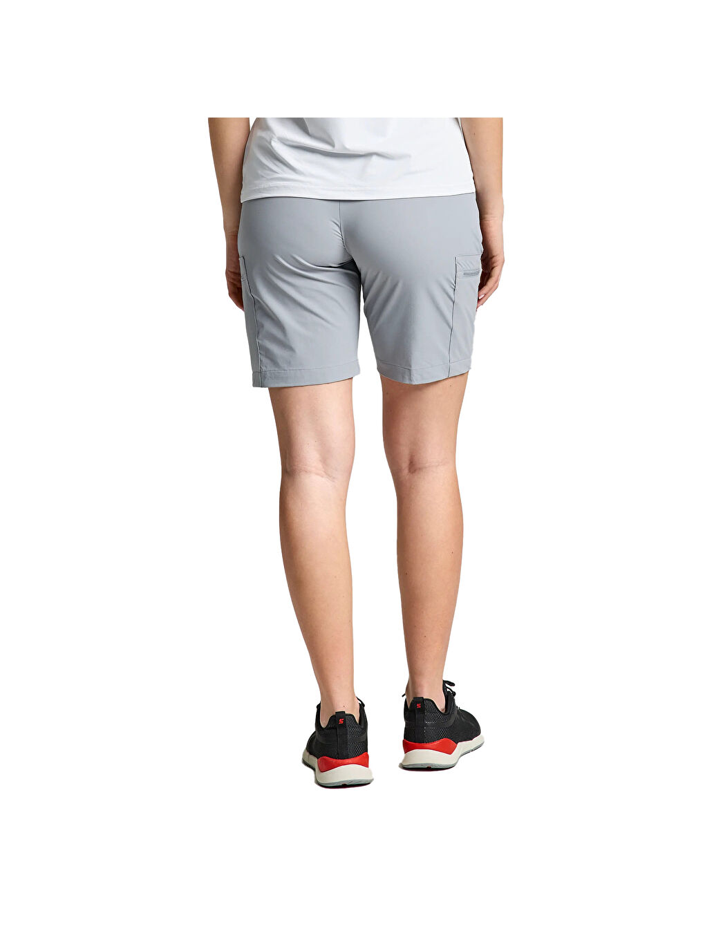 Ws Tech Cargo Short Kadın Gri Şort-3