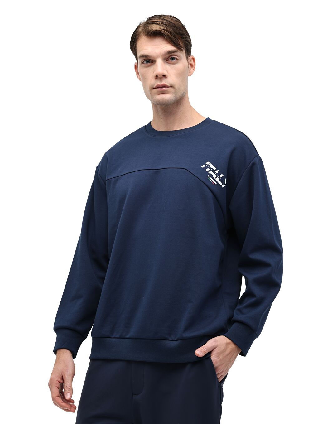 ML RENATO 16SD1161 5PR Lacivert Erkek Sweatshirt