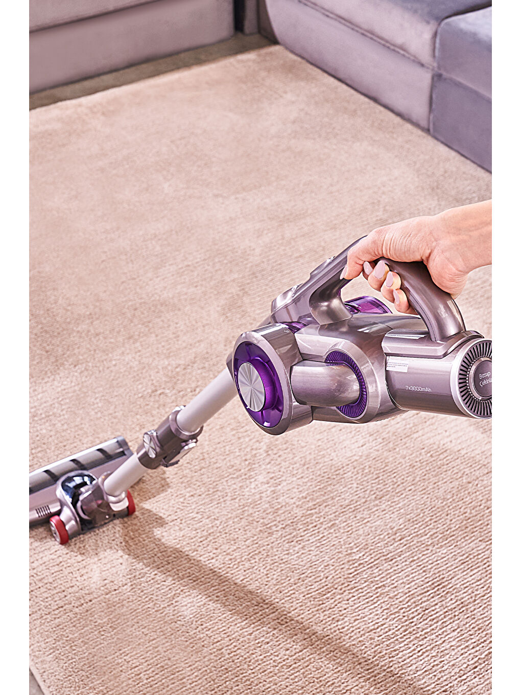 Dustrider 1260h Dikey Şarjlı Kablosuz Süpürge-4