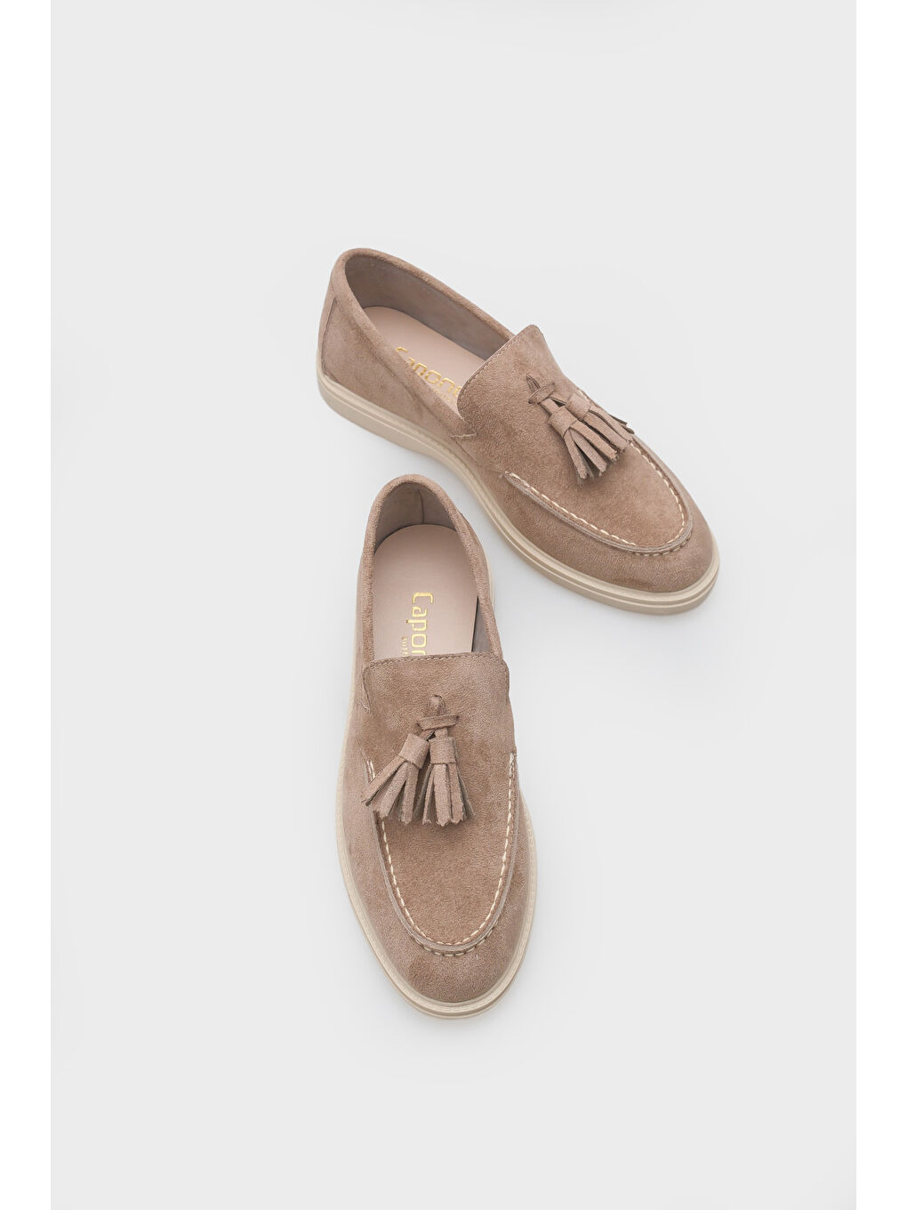 Bej Ronnica Kadın Loafer-6