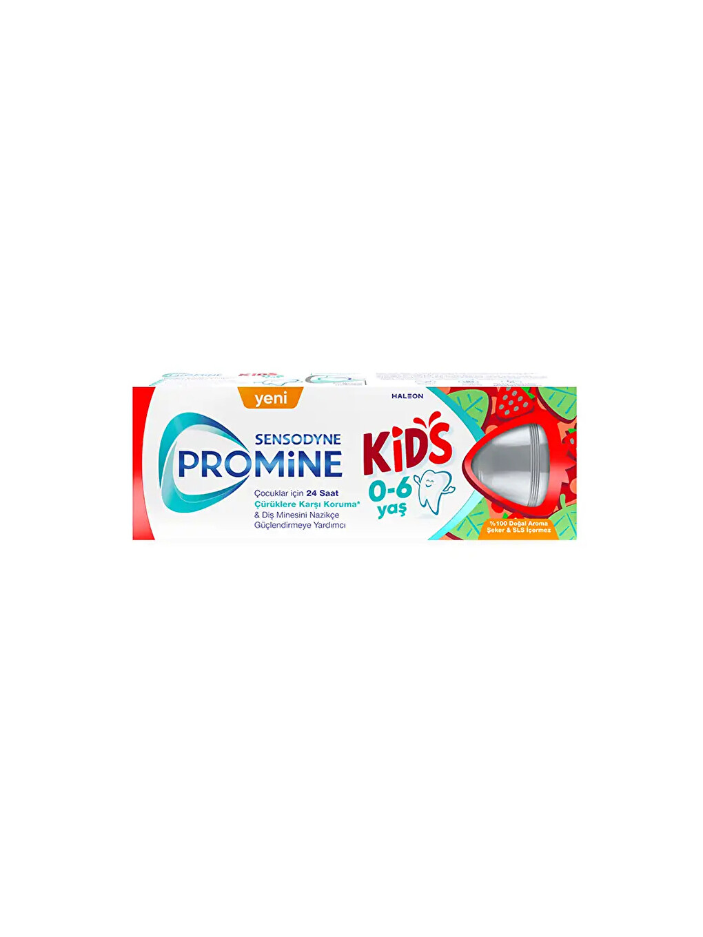 Promine Kids 0-6 Yaş %100 Doğal Aromalı Diş Macunu 50 ml