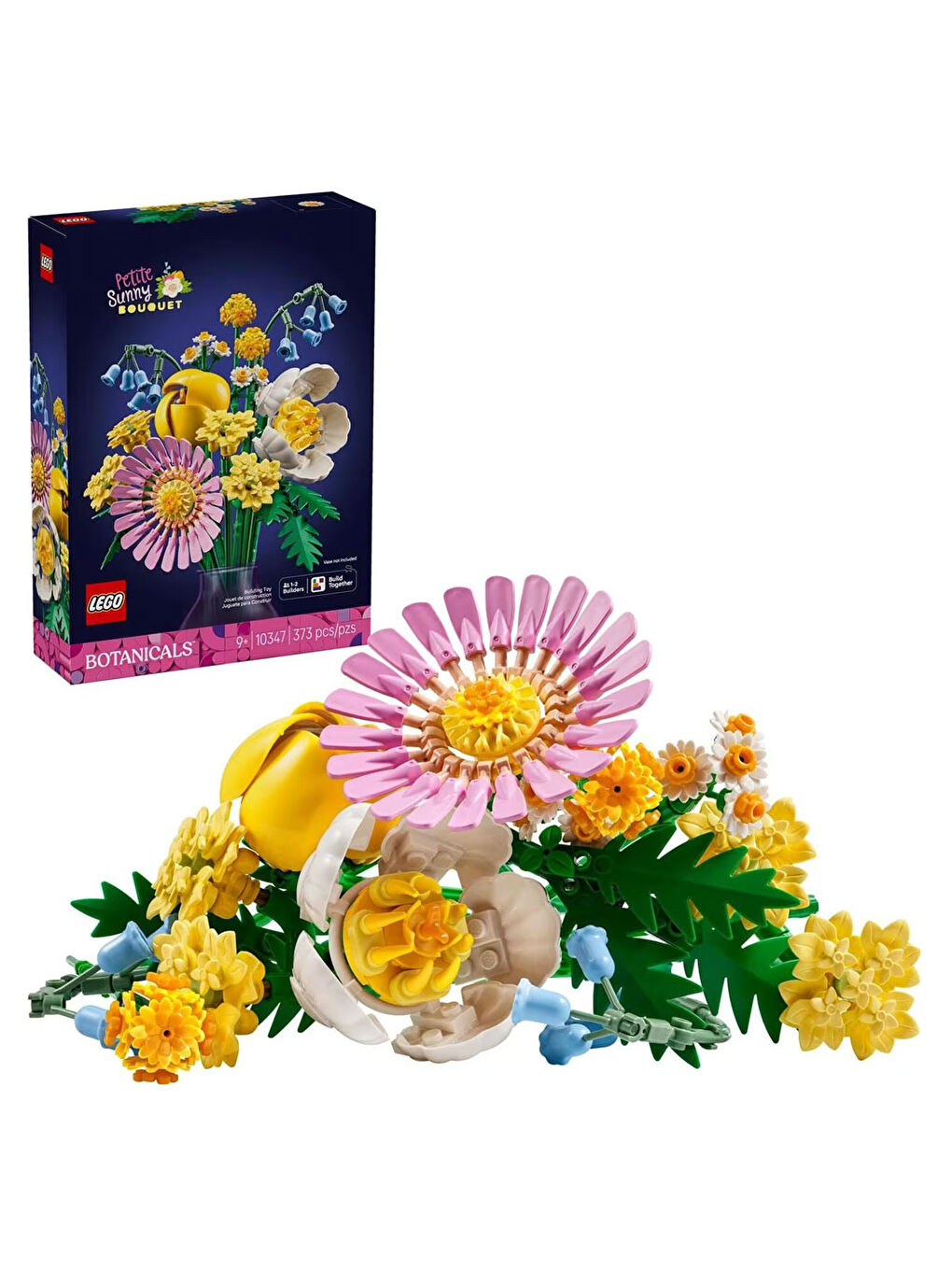 Botanicals Küçük Sarı Buket Dekoratif Çiçek Seti 10347