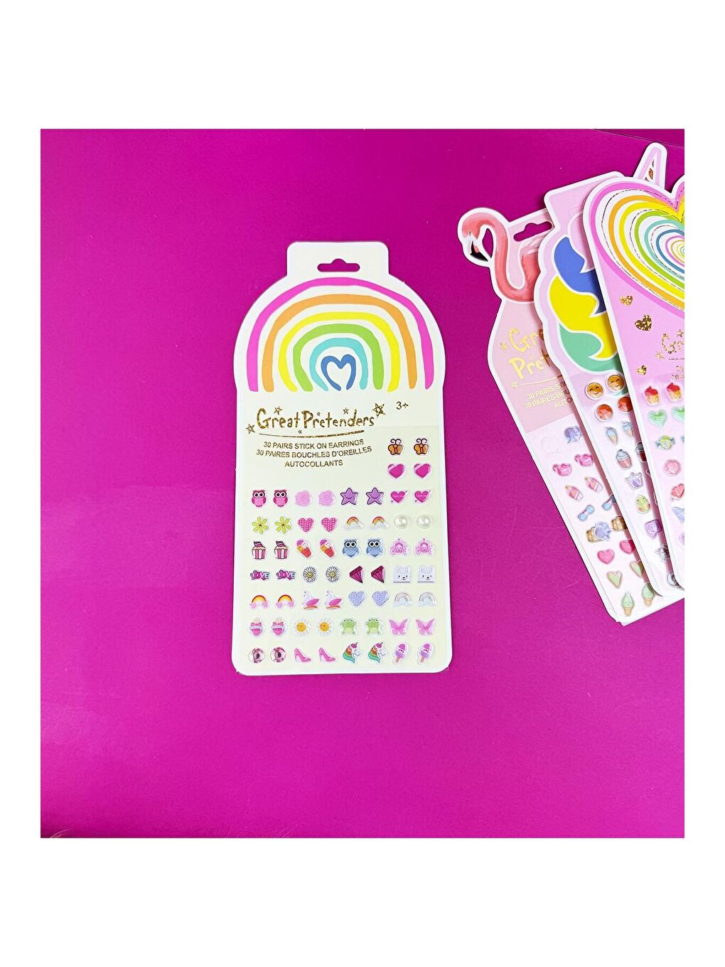 Renkli ve Eğlenceli Kabartmalı Sticker Seti-1