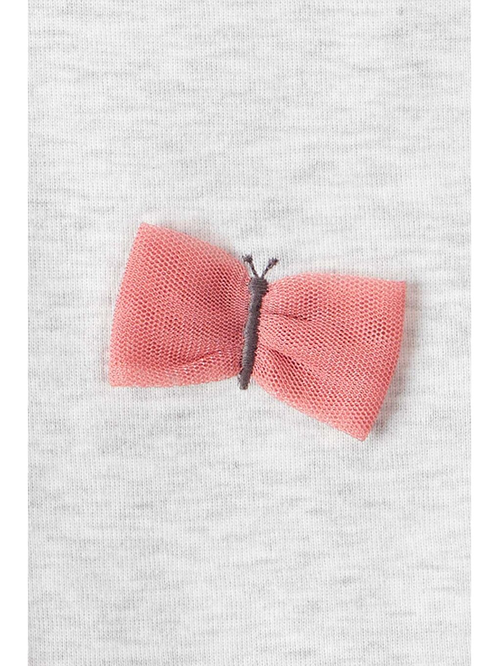 Kız Bebek Gri Body Pantolon-3