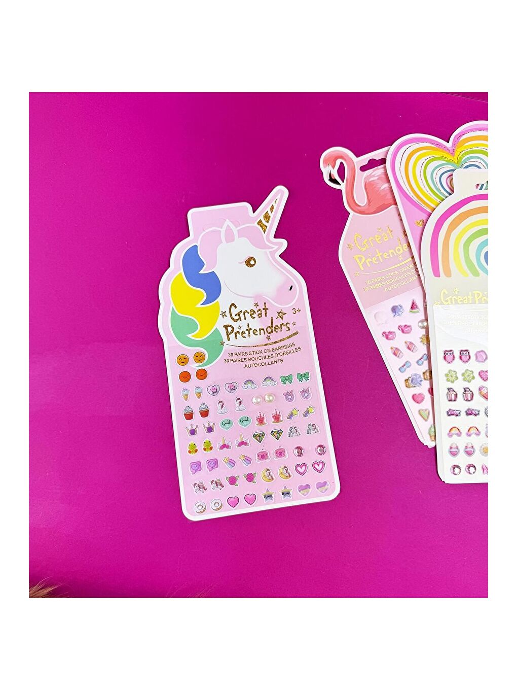 Renkli ve Eğlenceli Kabartmalı Sticker Seti-3