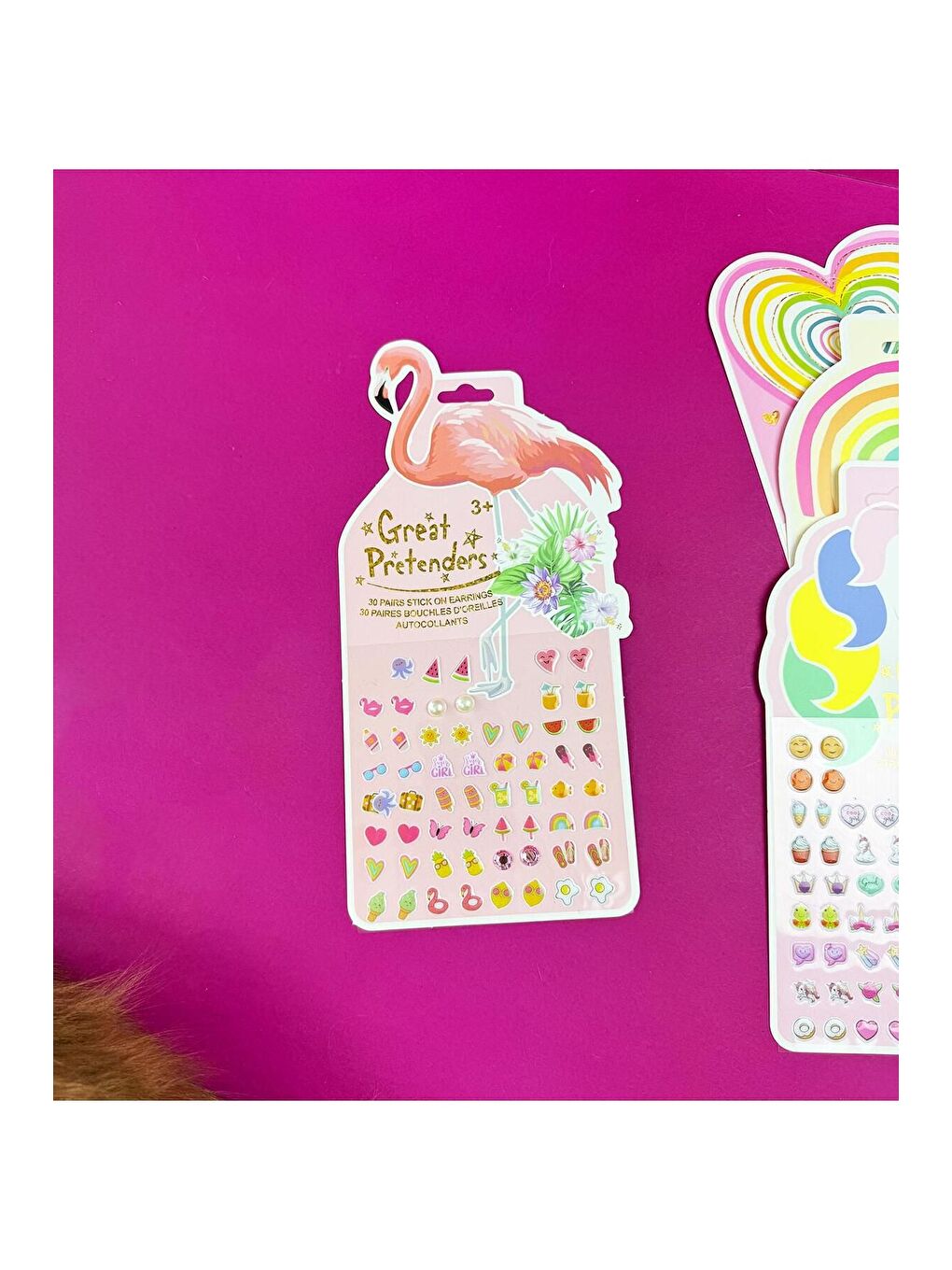 Renkli ve Eğlenceli Kabartmalı Sticker Seti-4