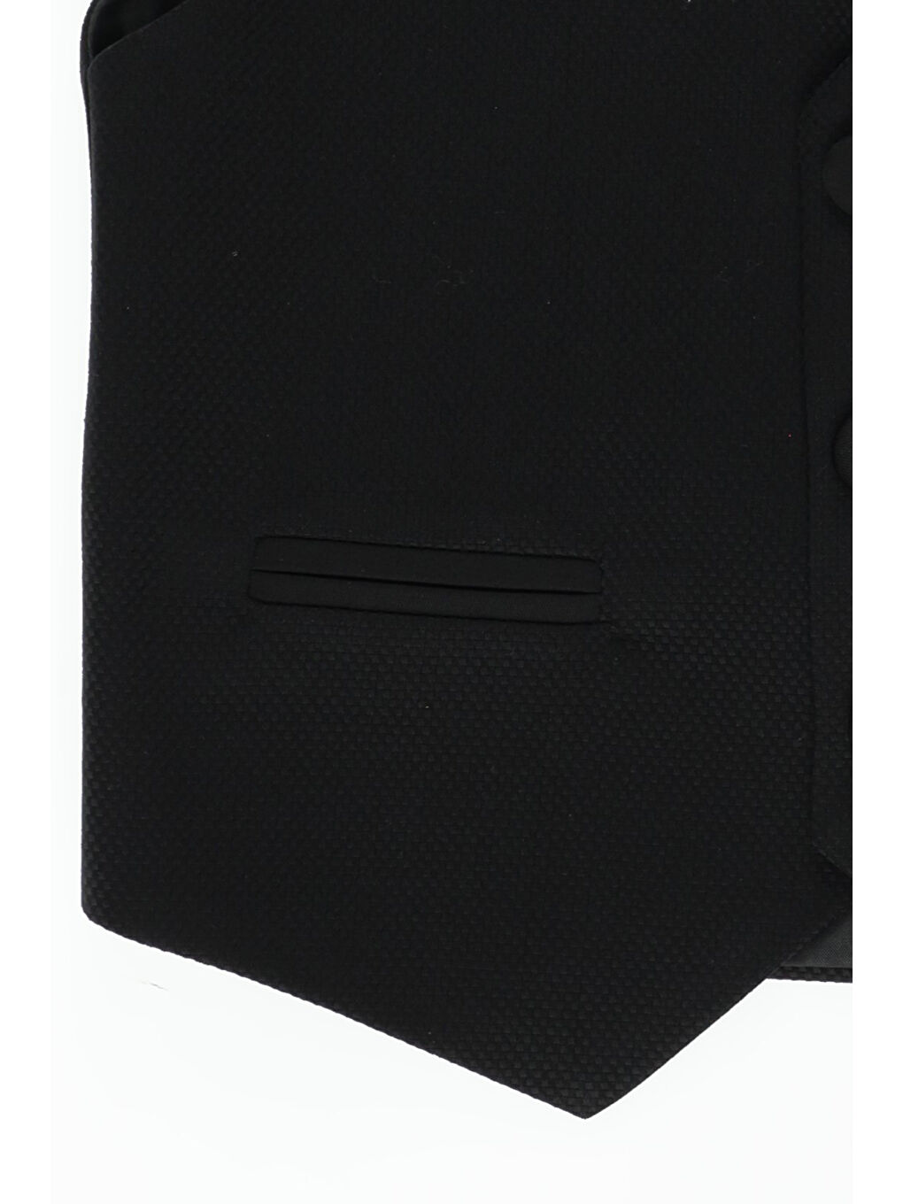 Siyah Erkek Bebek Yelekli Smokin Takım-3