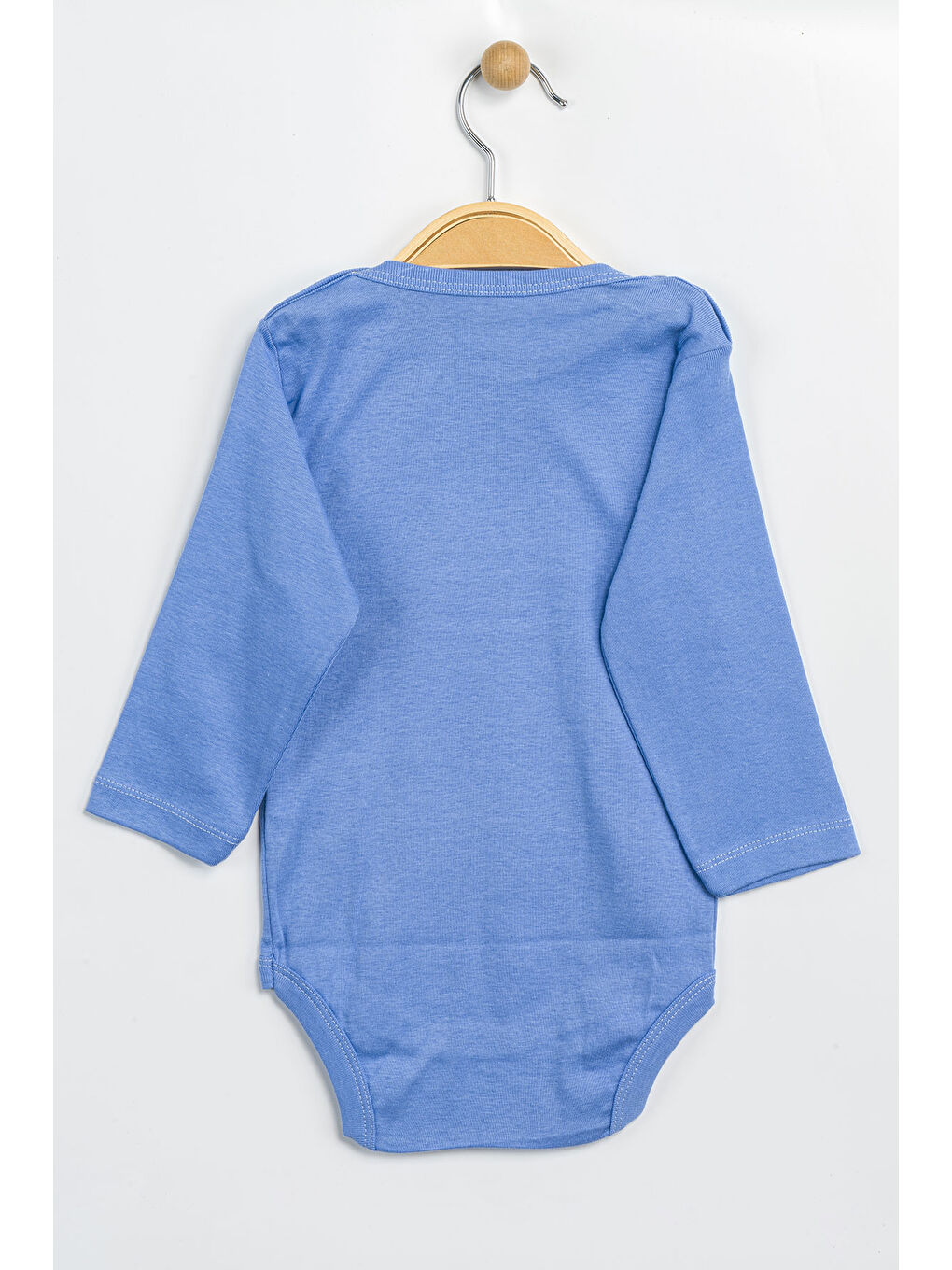 Mor Erkek Kız Bebek Çıtçıtlı % 100 Pamuk Body & Zıbın 0 Ay - 12 Ay-1