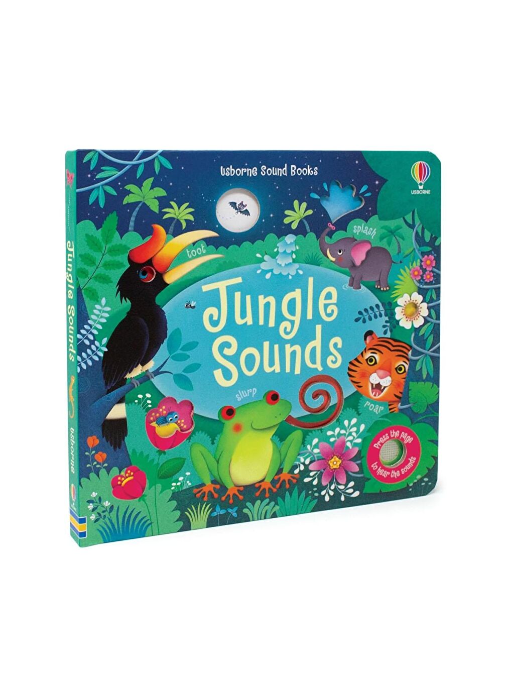 The Usborne Beyaz-Renklibaskı USB - Jungle Sounds - 4