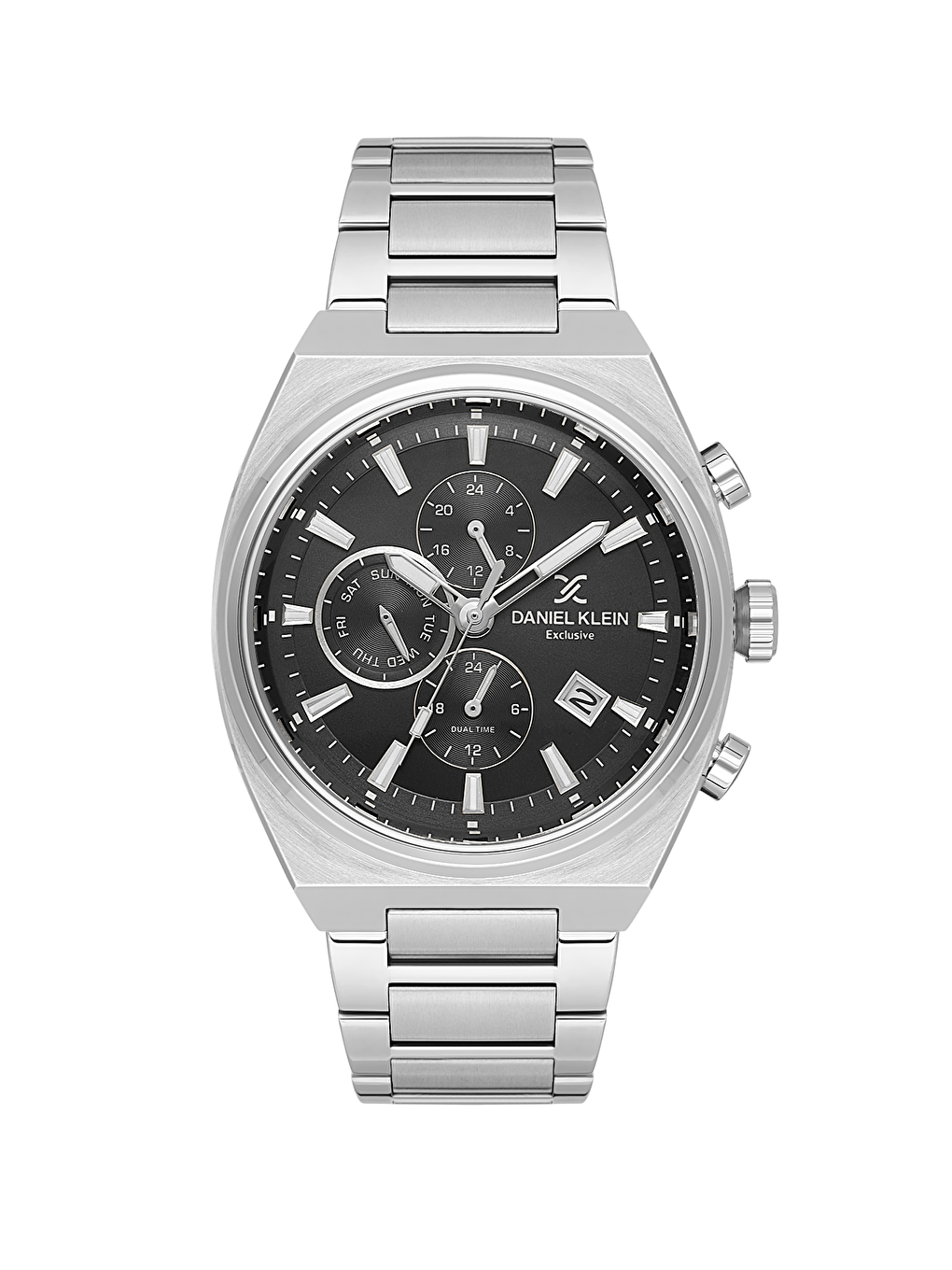 Siyah Orijinal 3 Atm Su Geçirmez 2 Yıl Garantili DKE.1.10900-2 Exclusive Erkek Kol Saati