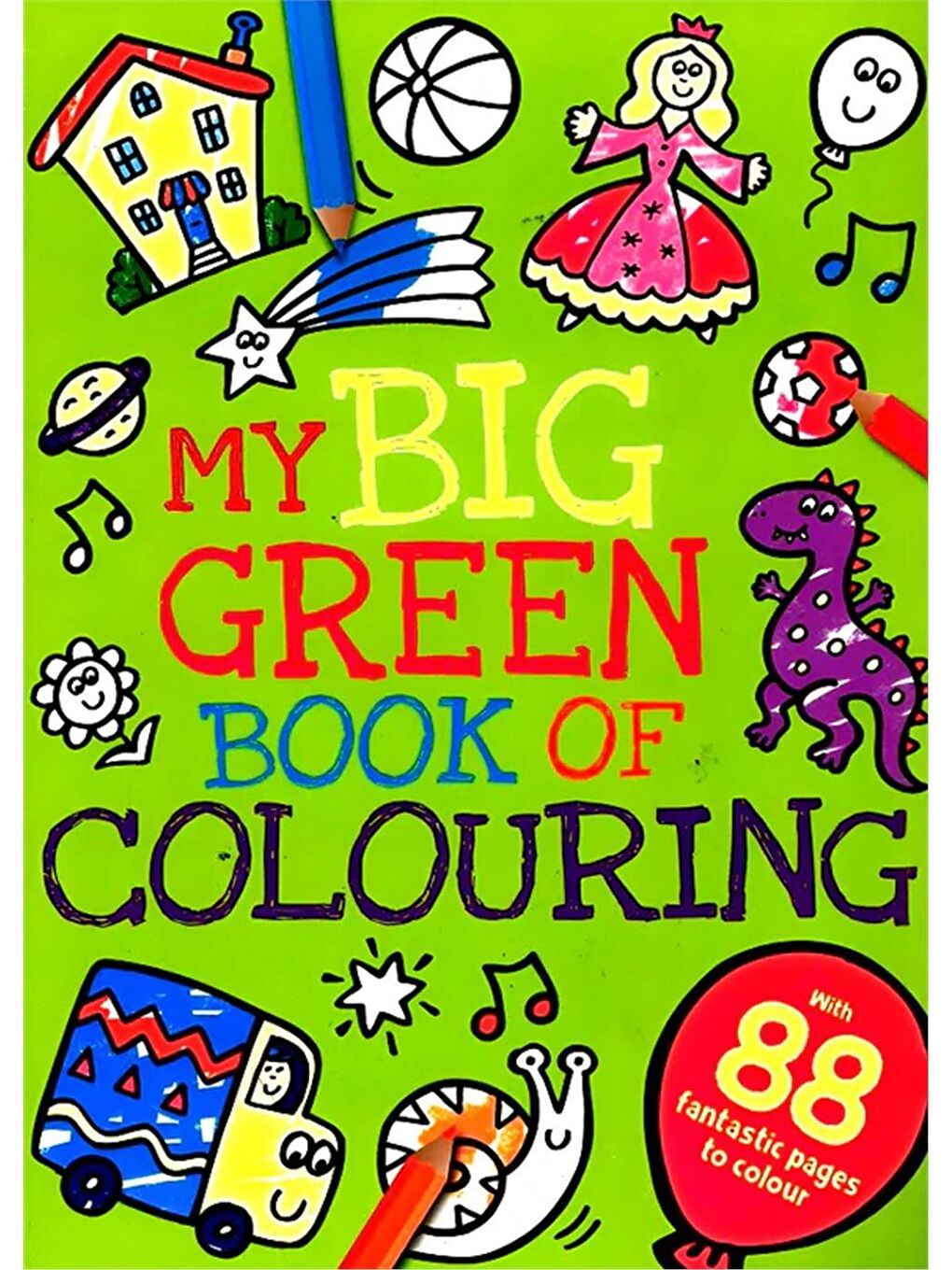 My Big Green Book of Colouring