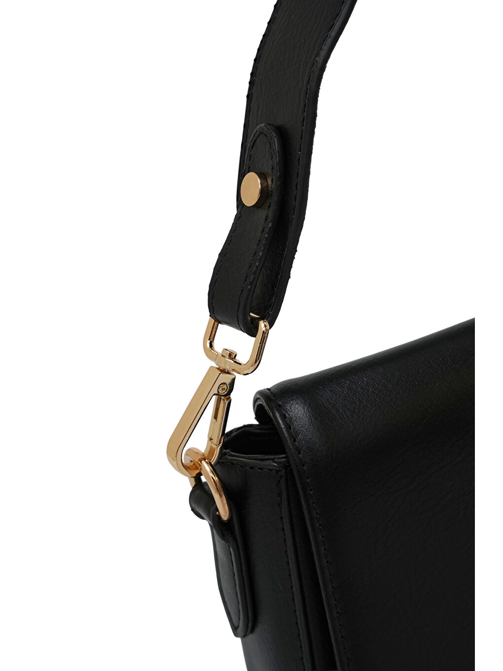 Siyah Kapaklı Kadın Omuz Çantasıı DJ221-3-4