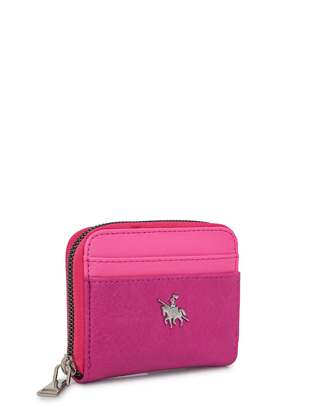 Fuşya Kartlık Bölme Detaylı Mini Cüzdan CZ100-1-1