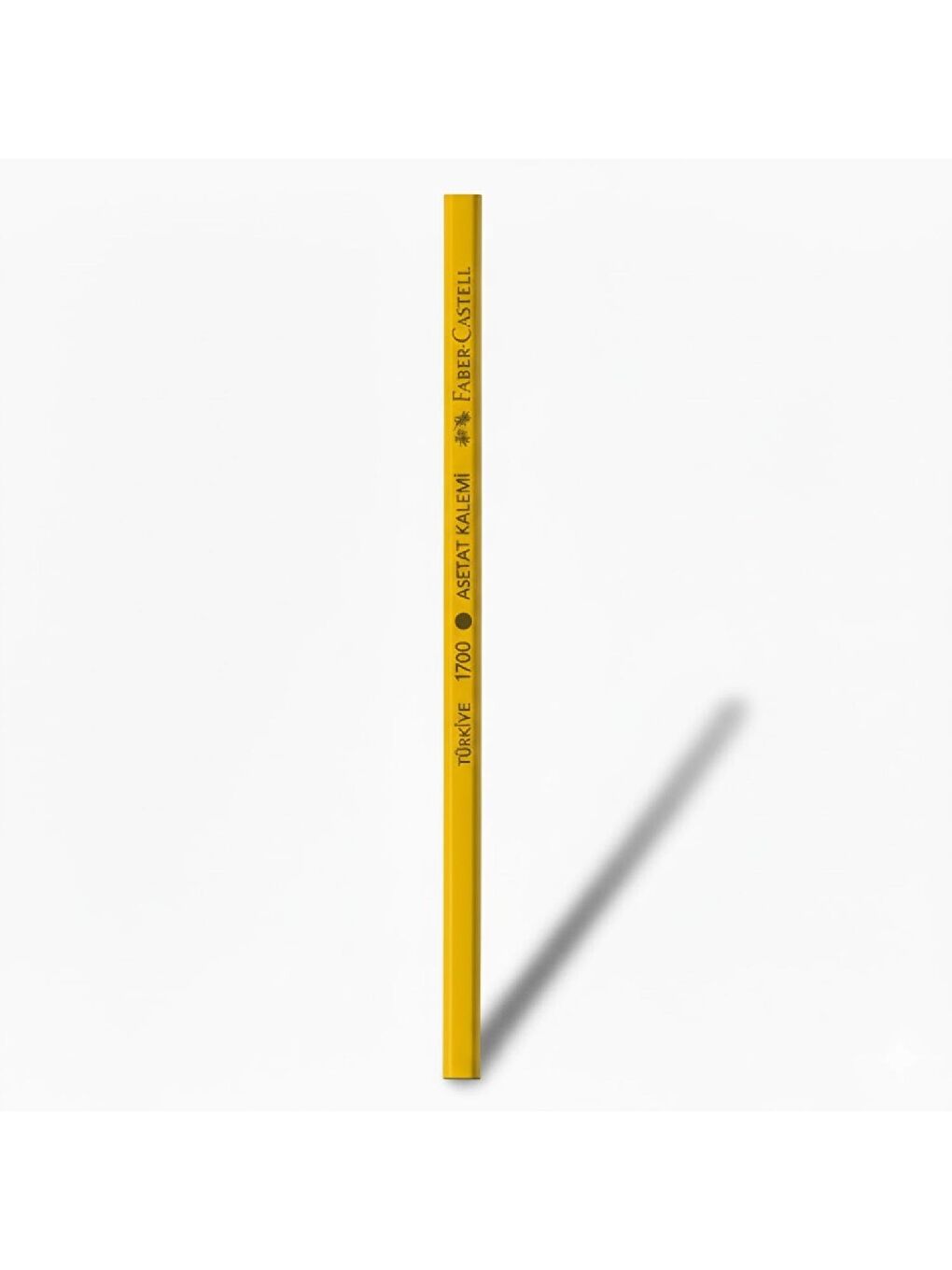 1700 Kurşun Asetat Kalemi Sarı 12 Adet-2