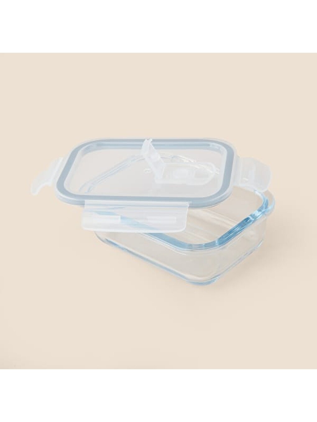 Renksiz Kitchen Olea Cam Saklama Kabı - Şeffaf - 380 ml-2