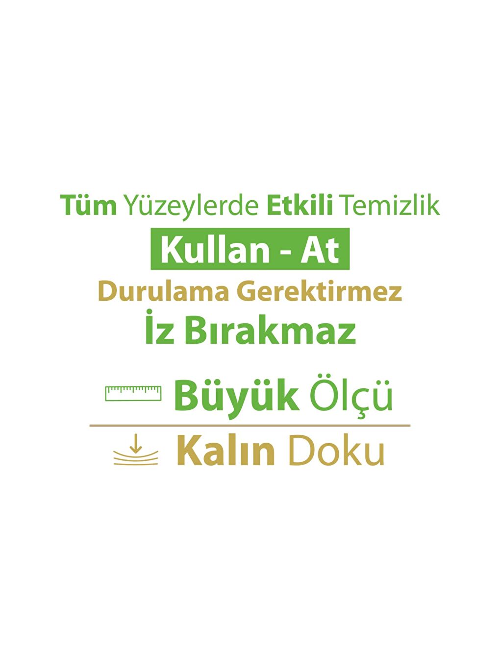 Turco Doğadan Pratik Yüzey Temizlik Havlusu Yeşil Sabun Lavanta Limon 3x100-2