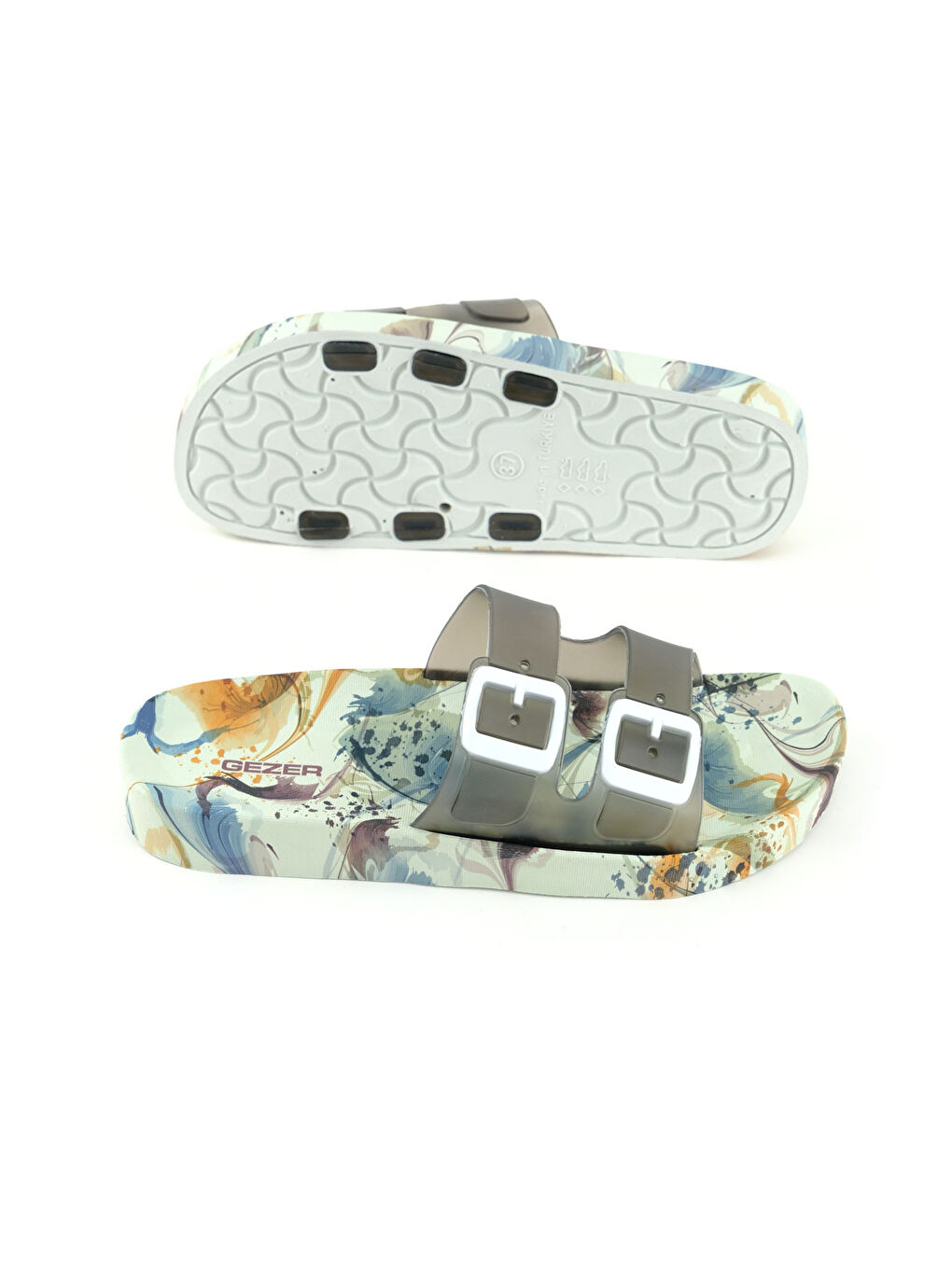 Siyah Kadın Yazlık Rahat Taban Havuz Plaj Banyo Günlük Terlik-2