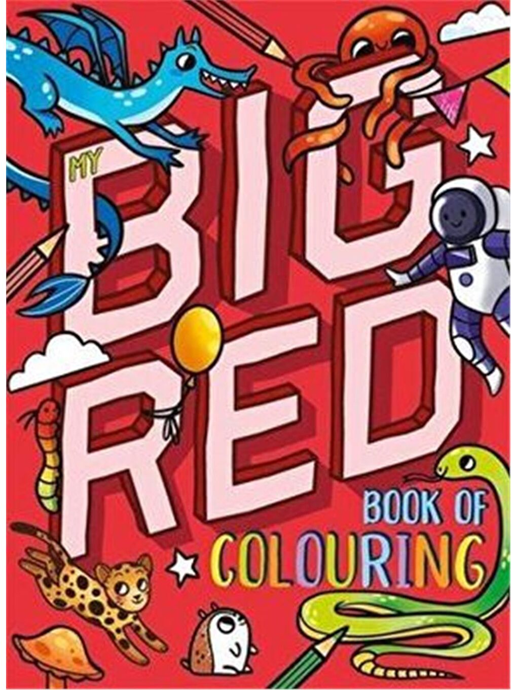 My Big Red Book Of Colouring