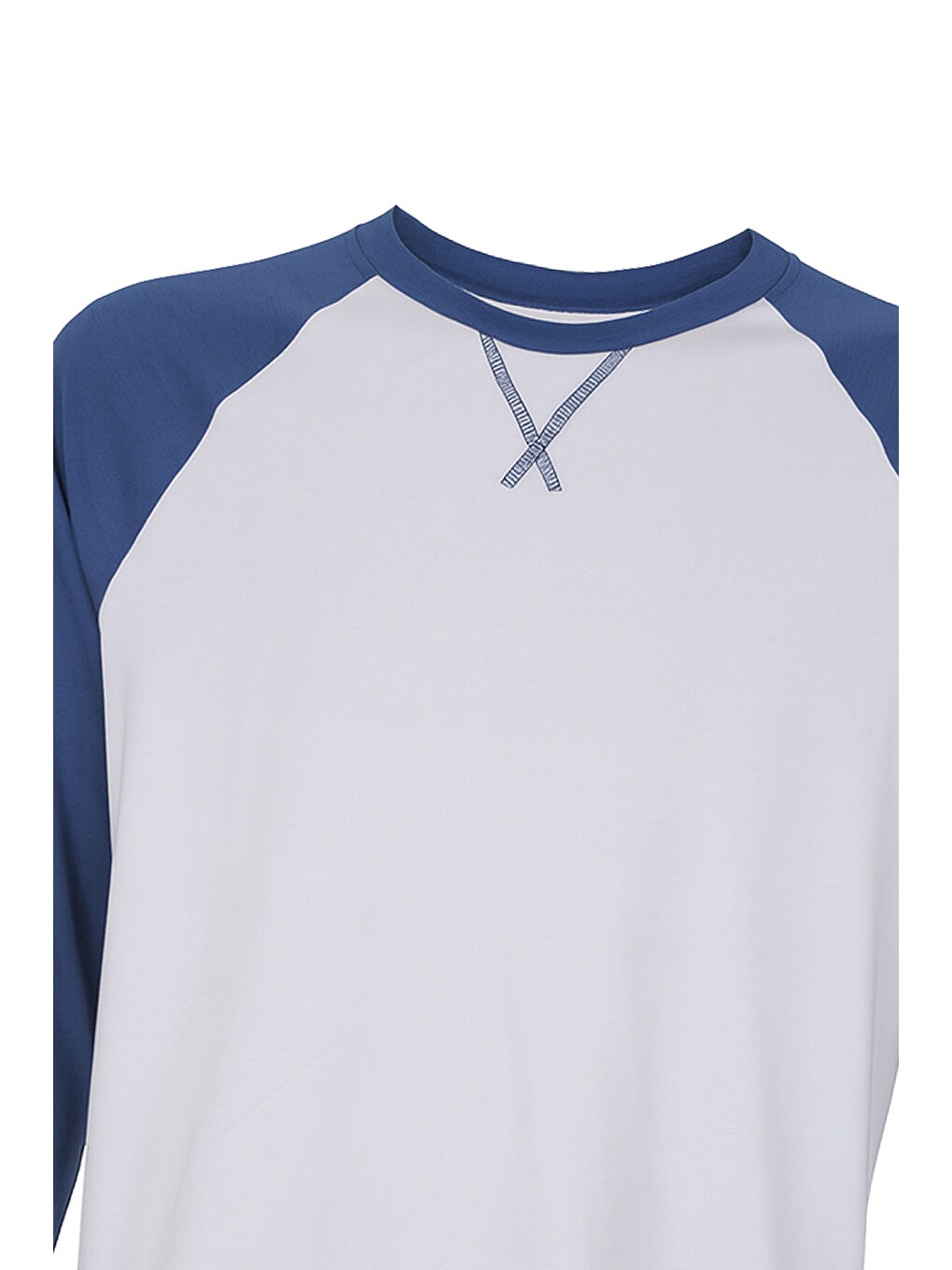 Mavi Erkek Pamuklu Uzun Kollu Cepli %100 Pamuk Pijama Takımı-4