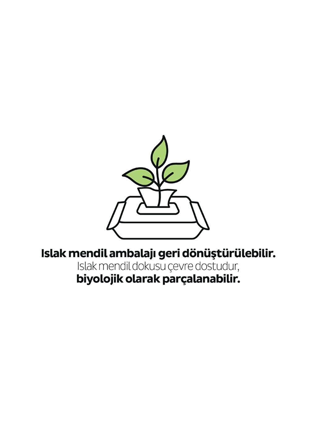 Ecologic Yenidoğan Islak Bebek Bakım Havlusu 12x40 (480 Yaprak)-4