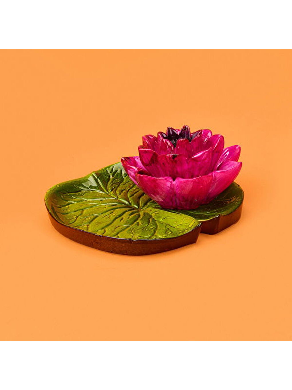 Deco Lotus Dekoratif Tabak - Pembe - 12 cm-1